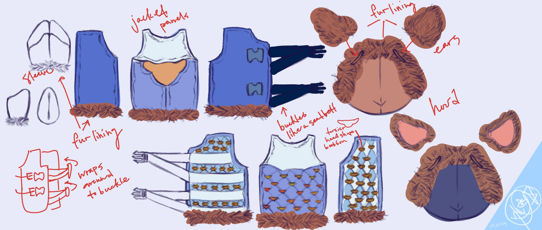 Self Insert OC - Jacket Pattern